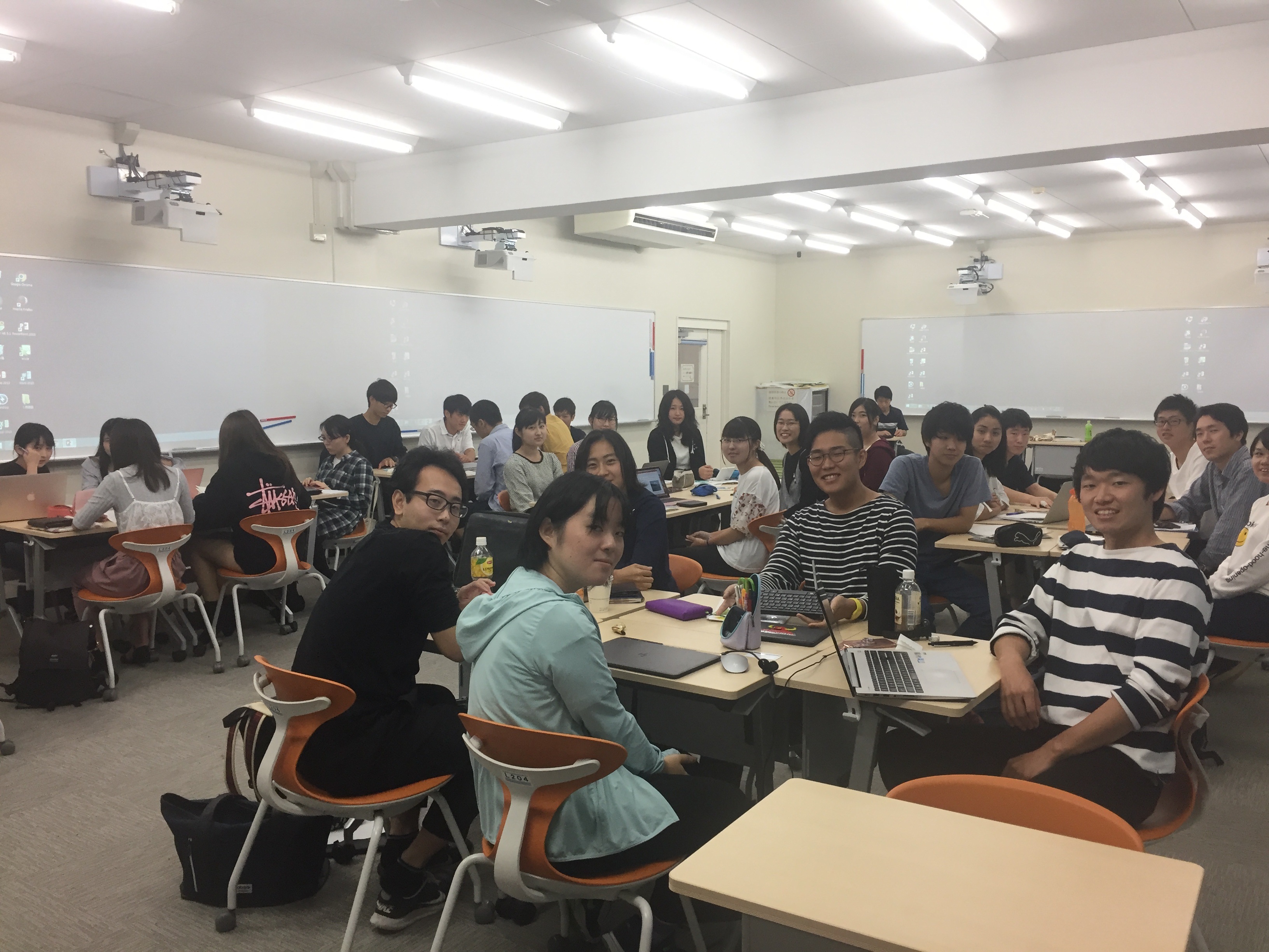 English and tourism class at Shizuoka University