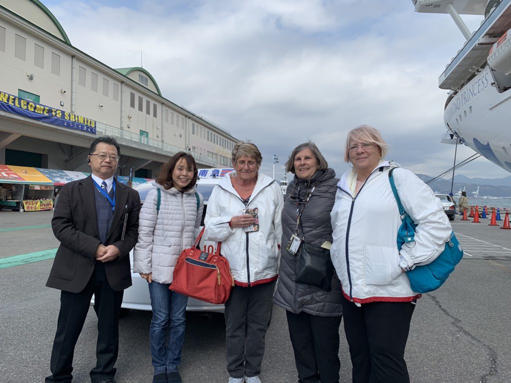 Our guests from the U.S and our English speaking guide and our English speaking driver