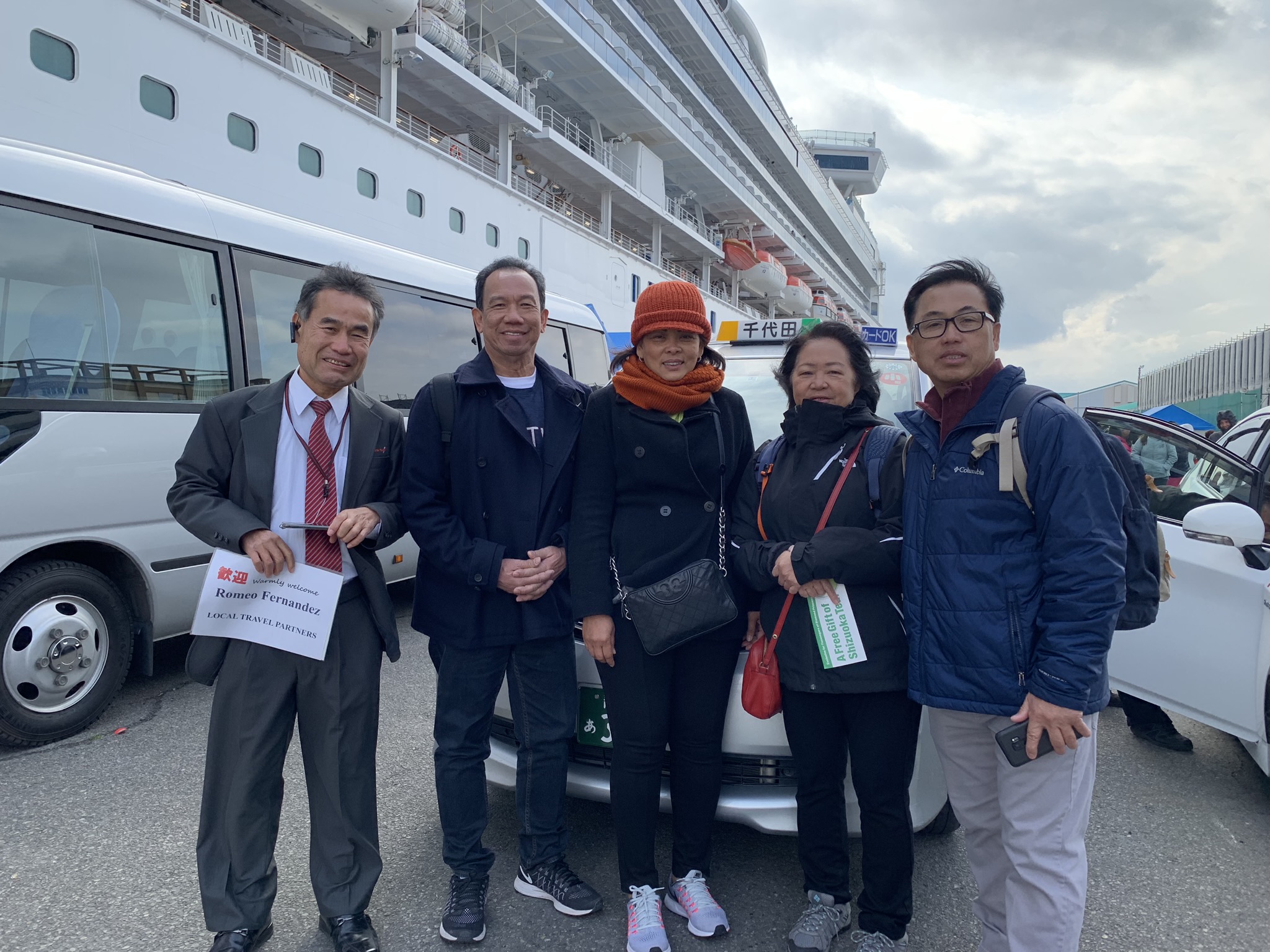 English speaking driver in Shimizu