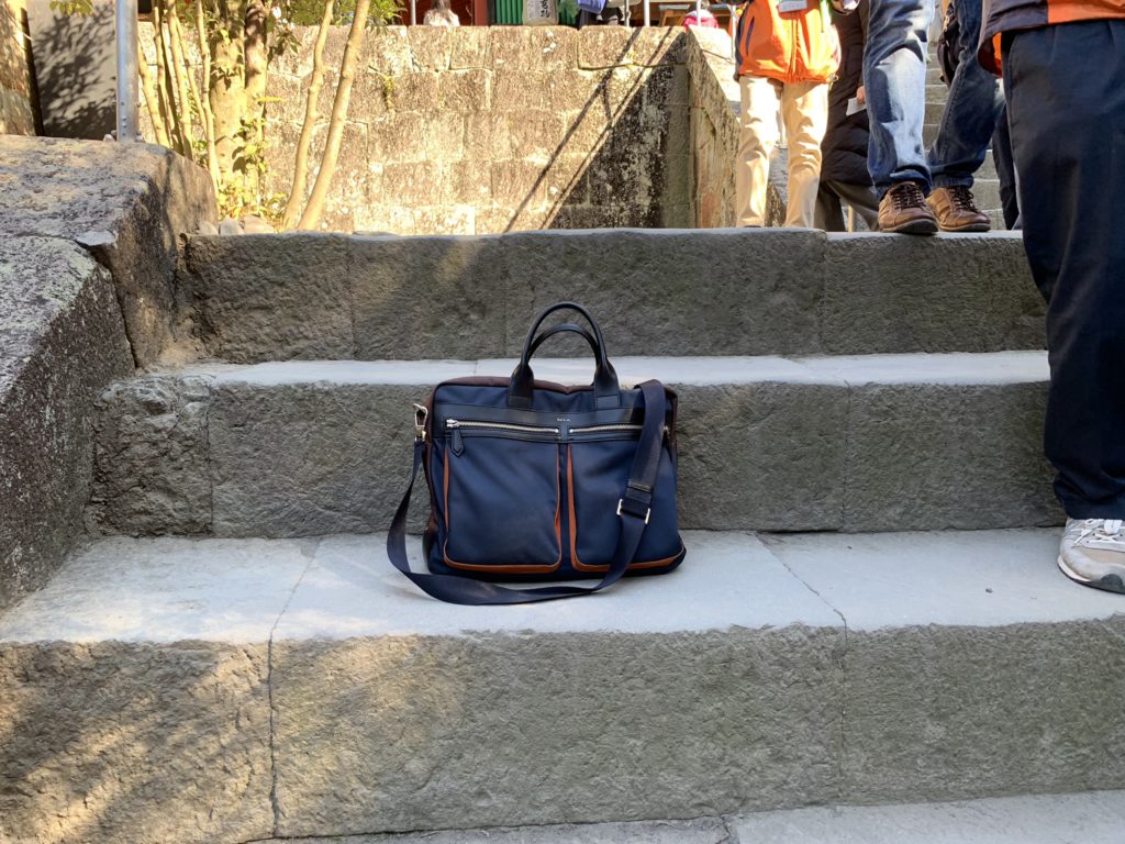 stone steps at Kunozan Toshogu Shrine