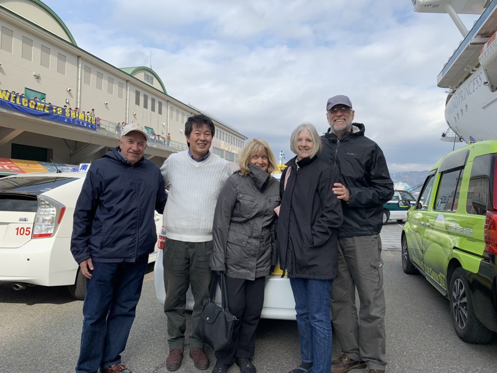 cruise ship passengers and our English speaking driver