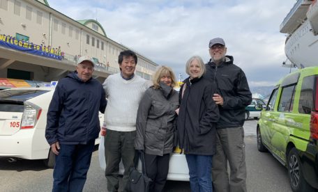 cruise ship passengers and an English speaking driver