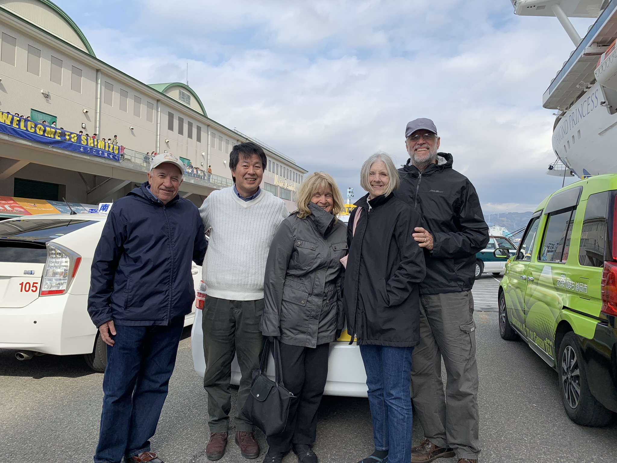 cruise ship passengers and an English speaking driver