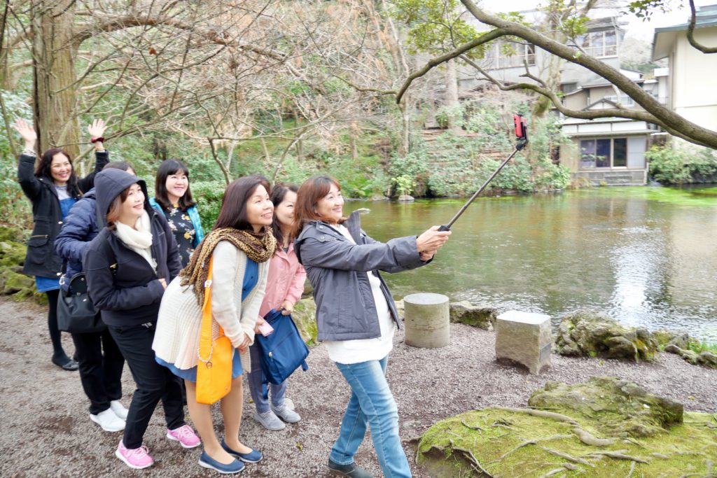 Wakudama pond in Fujisan Hongu Sengen Shrine 