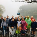 Lake Tanuki in rain