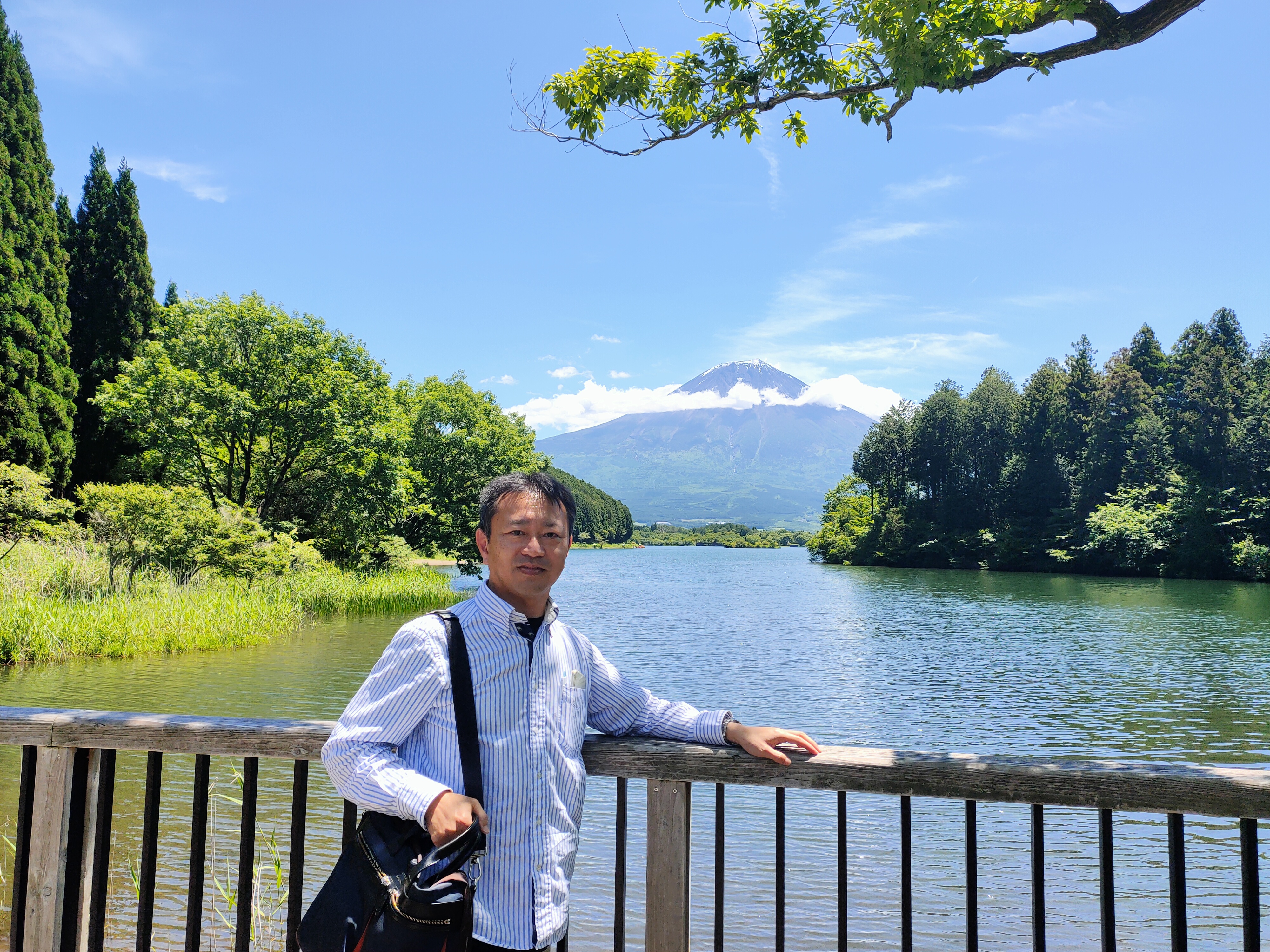 Ishikaki-san, from Diamond Fuji view point.