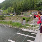 Shiogo suspension bridge