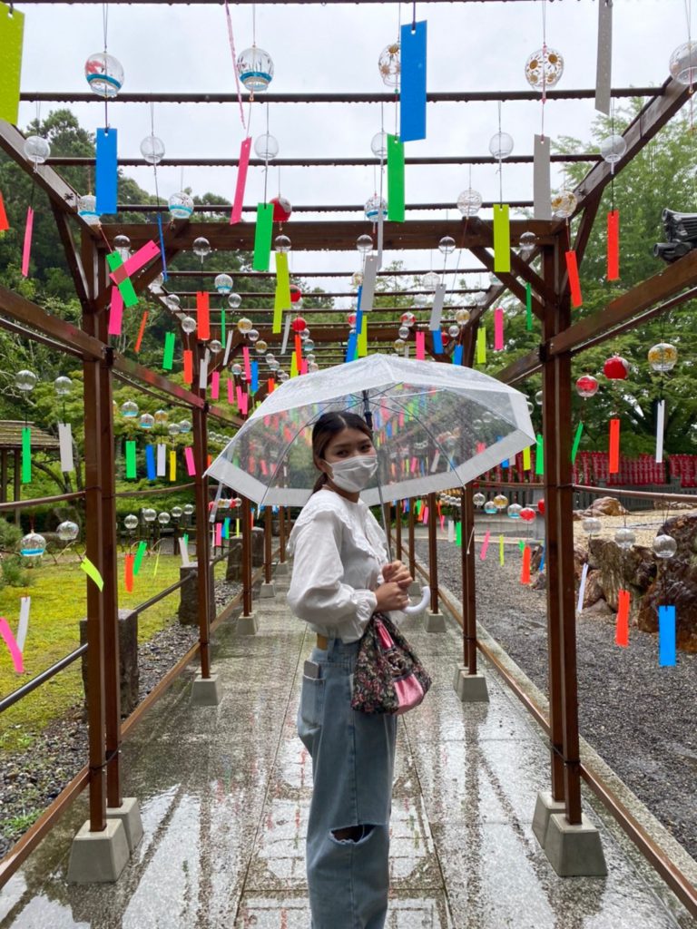 wind bell festival at Hattasan Temple