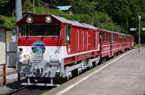 Oigawa railway abt train