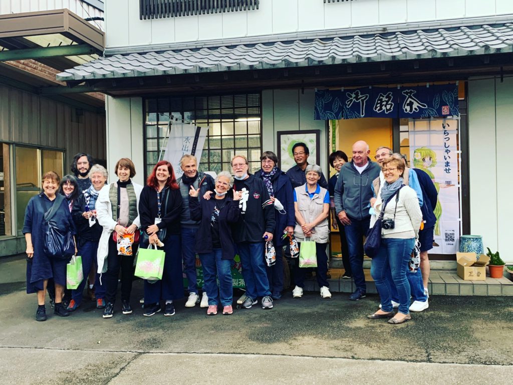 Guests from France, October 2022, Yamataka Sakurai Tea Farm