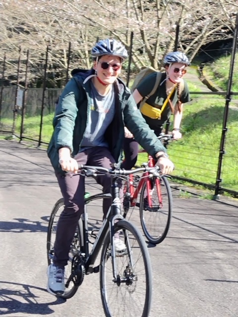 bike tour to a green tea farm
