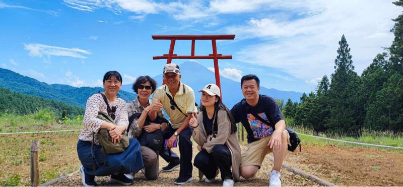 Mt. Fuji & Torii Gate