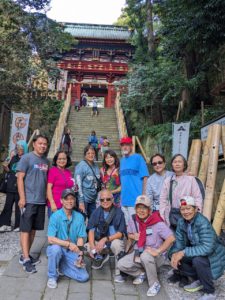 Guests at Kunozan Toshogu