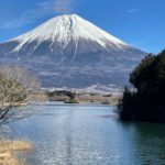 Mount Fuji view from Lake Tanuki